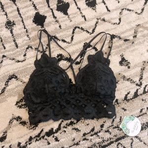 Lace bralette padded new with tags